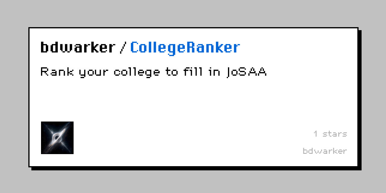 CollegeRanker